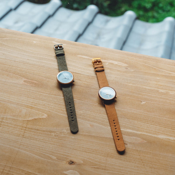 ミニマルな腕時計で、ハッピーな時間を過ごす。サステナブルウォッチ「KERBHOLZ」のCARLAシリーズ